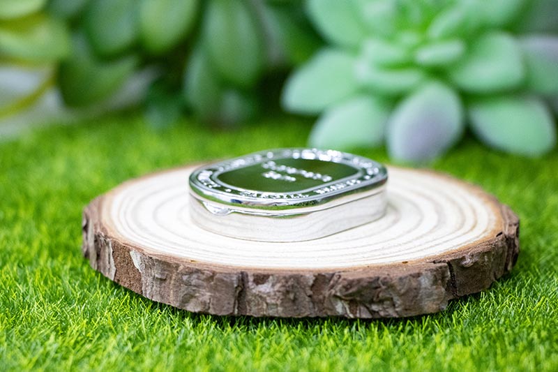 Luxury Silver Metal Solid Perfume