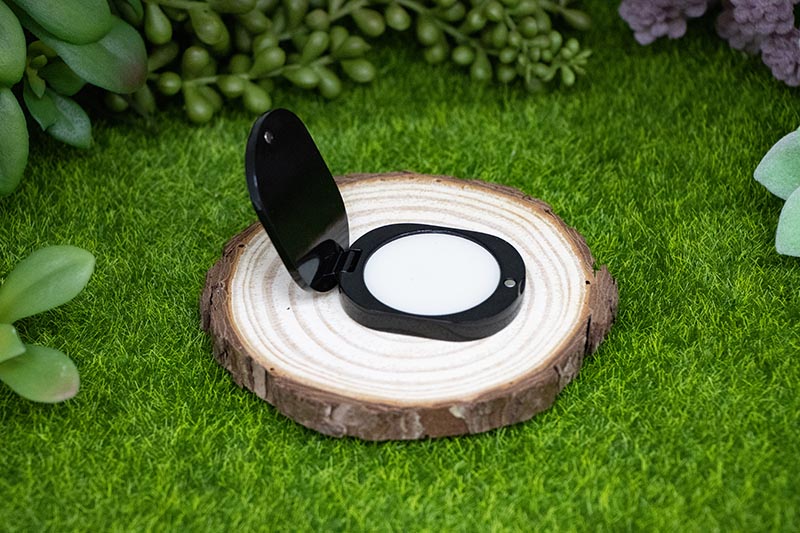 Luxury Refillable Solid Perfume in Flip-Top Zamak Case