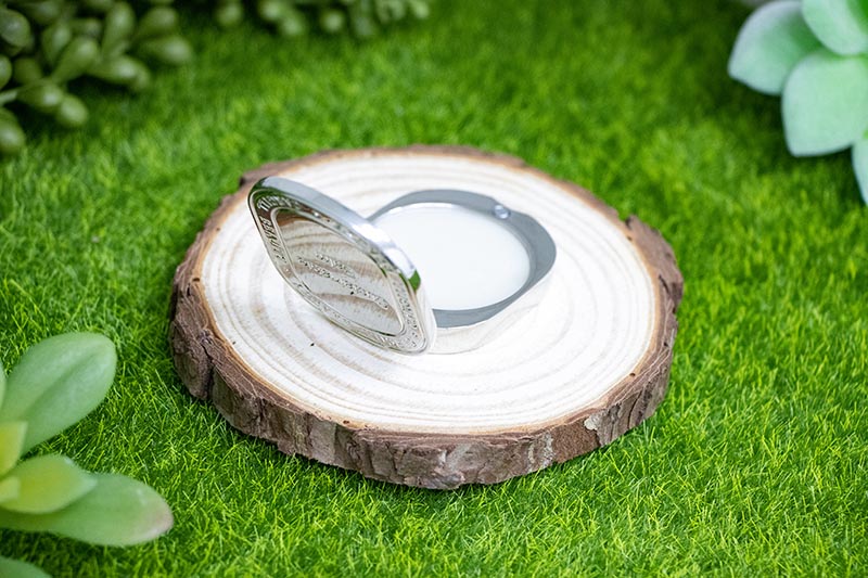 Luxury Silver Metal Solid Perfume