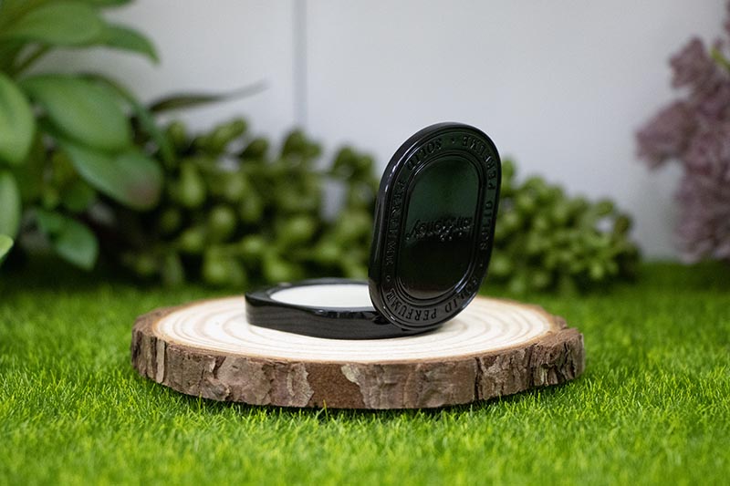 Luxury Refillable Solid Perfume in Flip-Top Zamak Case