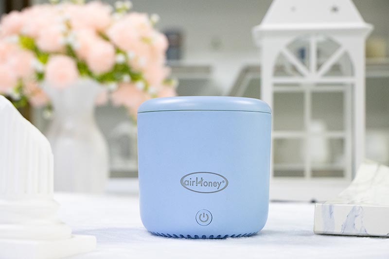 USB Fan-Powered Aroma Diffuser with EVA Scent Beads