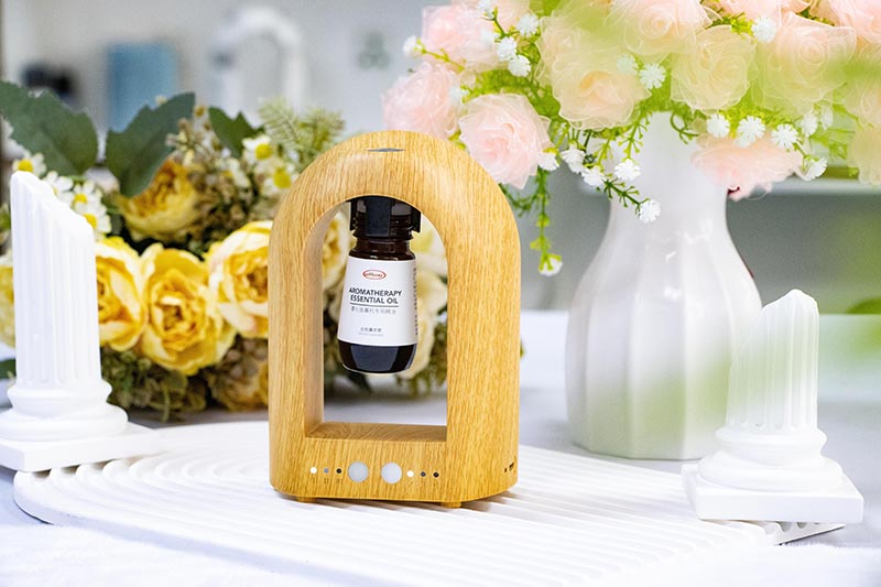 Stylish Wood Grain USB Essential Oil Diffuser with Mist Spray