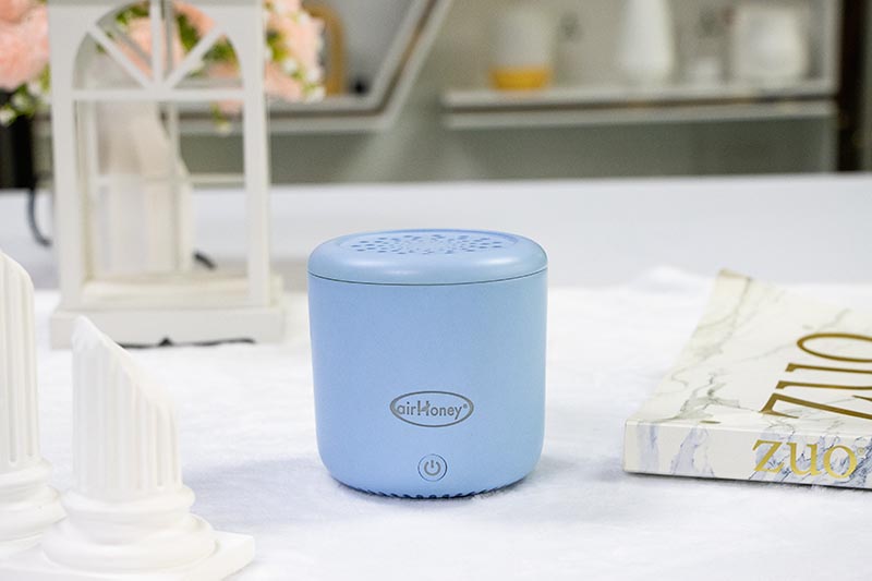 USB Fan-Powered Aroma Diffuser with EVA Scent Beads