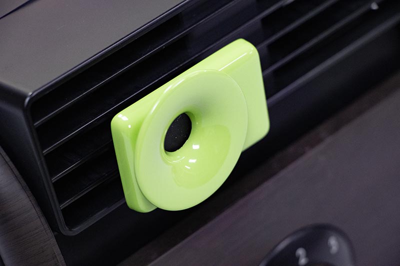 Green Trumpet Car Vent Clip Aroma Diffuser