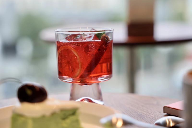 Cocktail Style Jelly Wax Scented Candle for Home Decor