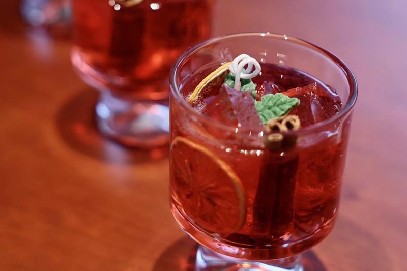 Cocktail Style Jelly Wax Scented Candle for Home Decor