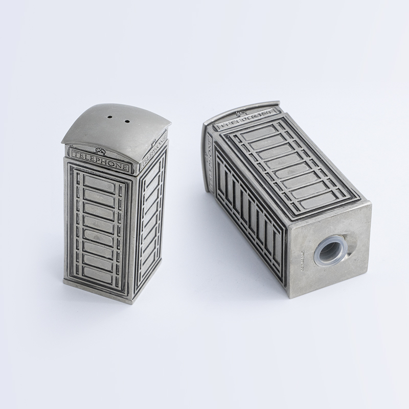 Stylish Building Salt & Pepper Shaker &ndash; Home & Camping